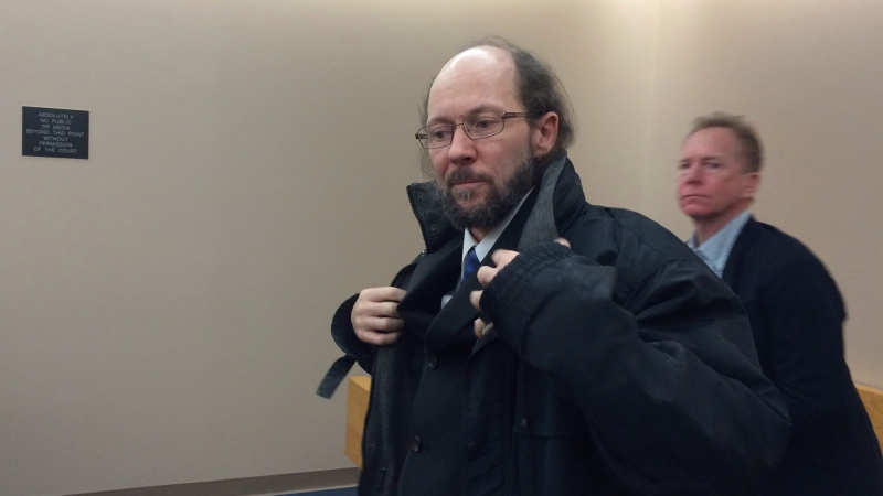 Kenneth Harrisson is shown at provincial court in St. John's, N.L., on Tuesday, March 21, 2017. (Sue Bailey / The Canadian Press) 