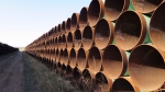 File photo of pipeline tubes.