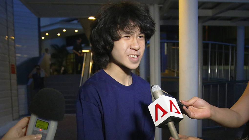 Singapore teen blogger Amos Yee