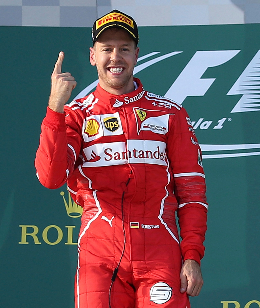 Ferrari driver Sebastian Vettel 