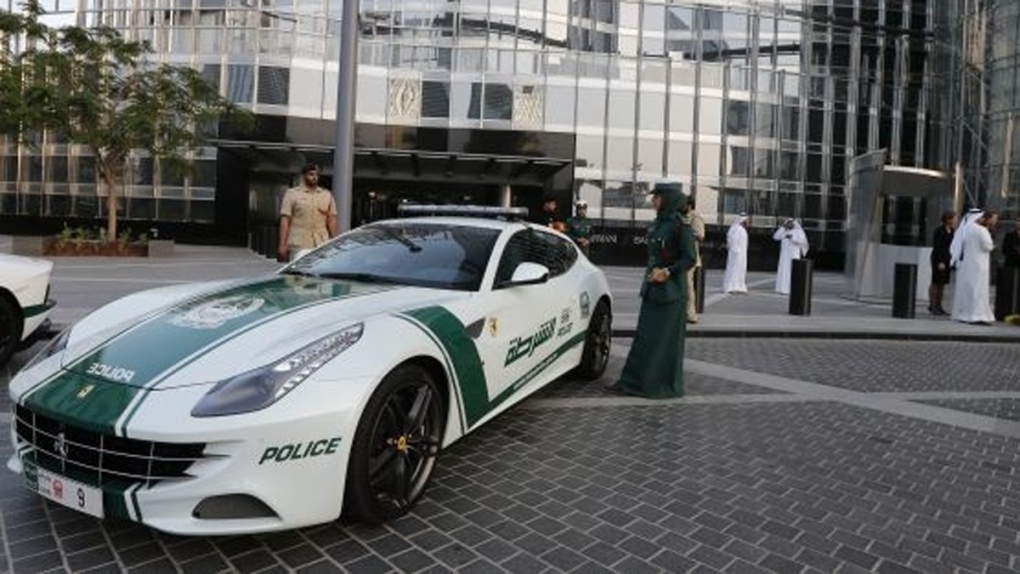 Ferrari among Dubai police fleet