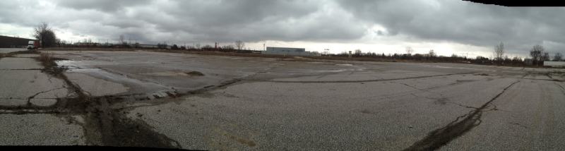 The site of a proposed development southeast of Devonshire Mall in Windsor, Ont., on Monday, March 27, 2017. (Stefanie Masotti / CTV Windsor) 