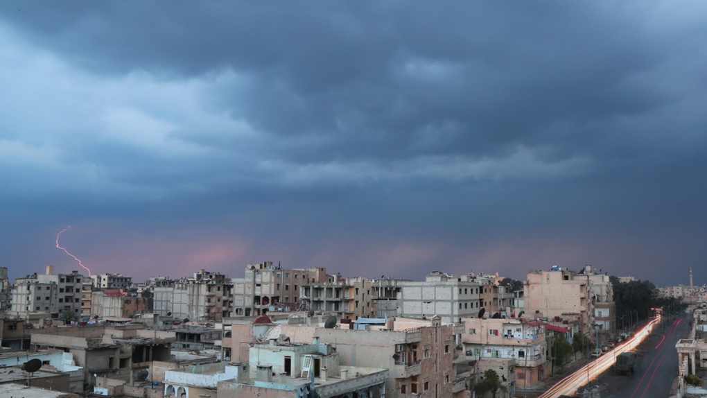 Raqqa, Syria, in March, 2017