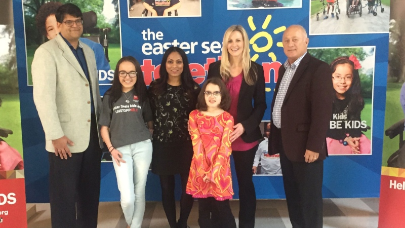 The 35th annual Easter Seals telethon is this April 2 in Windsor, Ont. (Alana Hadadean / CTV Windsor) 