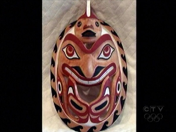 Quadriplegic Norman Ryall had a valuable piece of native art stolen from his care home room late last month as he slept. The 52-year-old's Haida mask is worth an estimated $15,000. March 16, 2009.