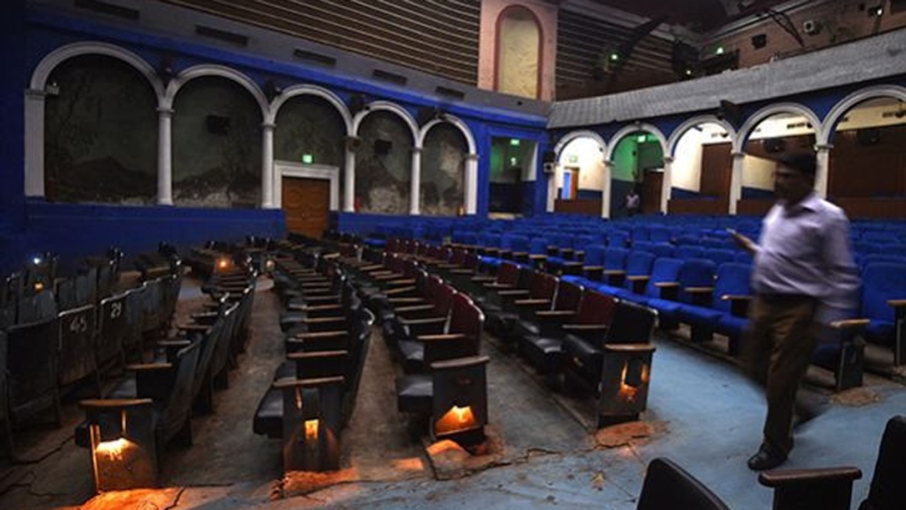 Regal cinema in New Delhi, India