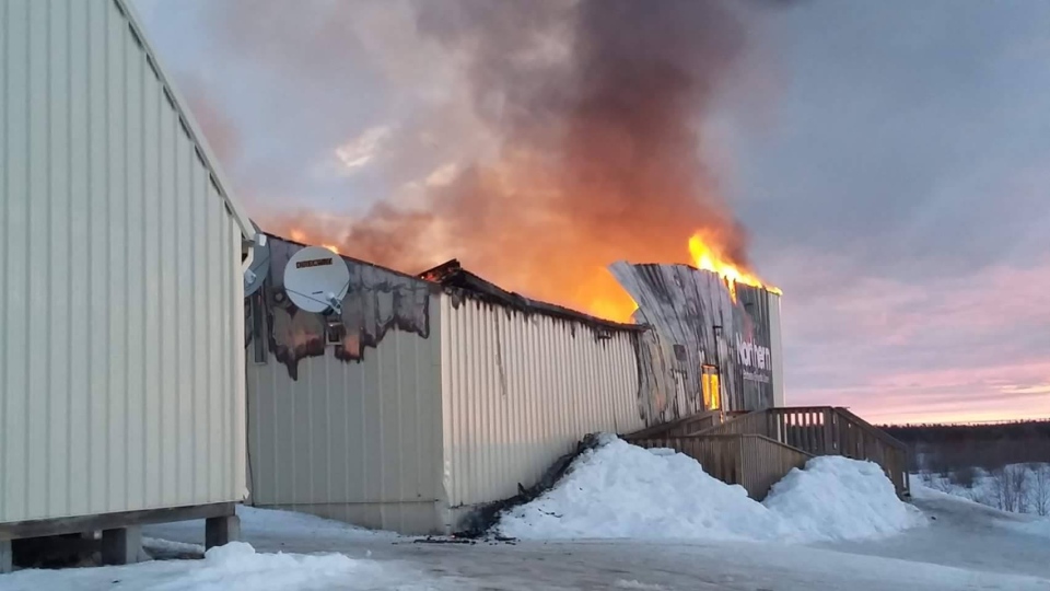 Fire in Brochet destroys only grocery store 