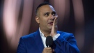 Russell Peters hosts the Juno awards show, Sunday April 2, 2017 in Ottawa. (THE CANADIAN PRESS/Sean Kilpatrick)