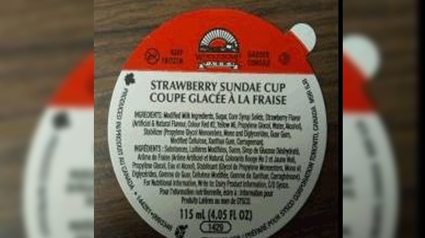 More Wholesome Farms sundae cups recalled