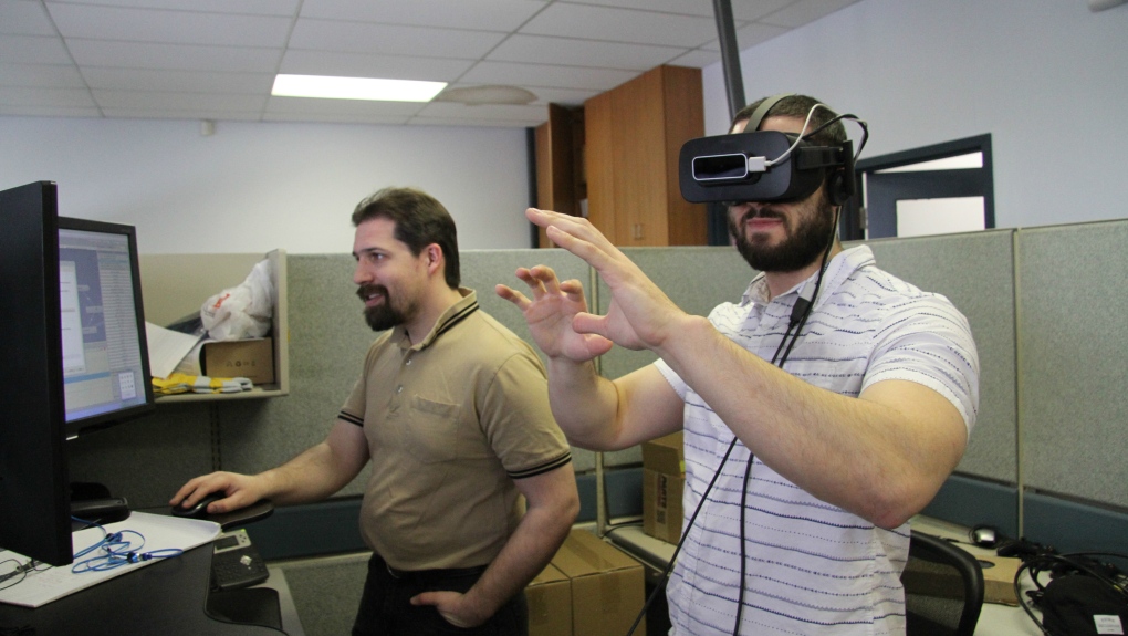 SimWave Vimy Ridge virtual reality experience