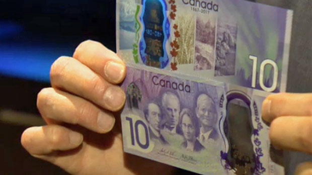 Canada 150 $10 banknote