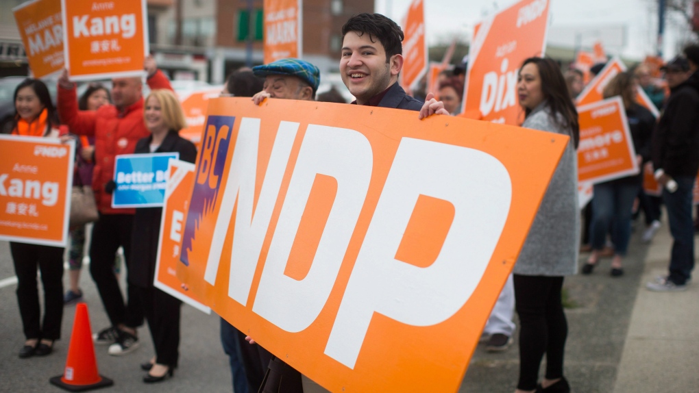 B.C. NDP supporters 