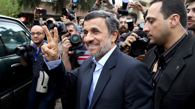Former Iranian President Mahmoud Ahmadinejad 