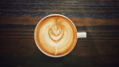A cafe latte is shown in this file photo.