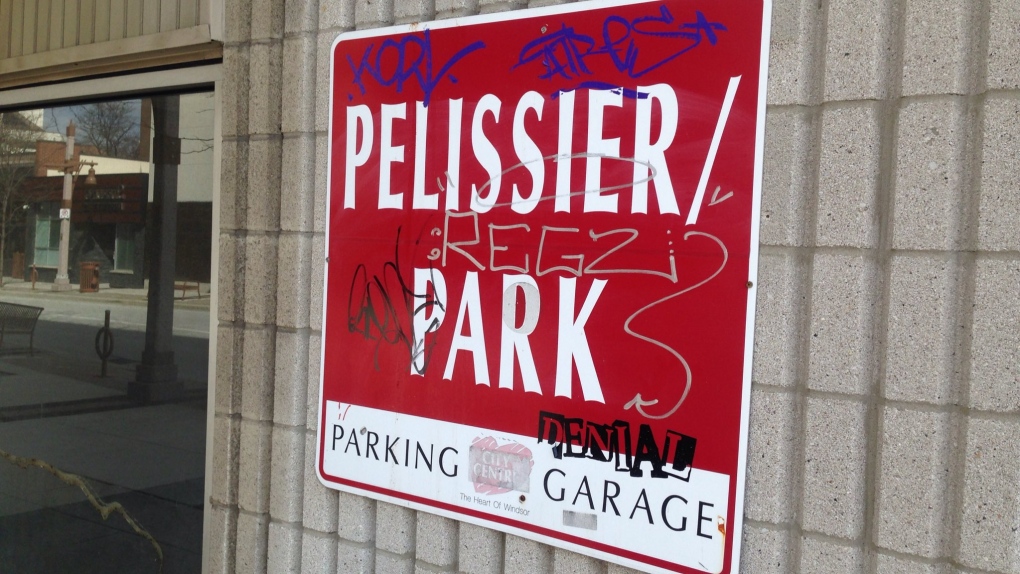 Pelissier parking garage