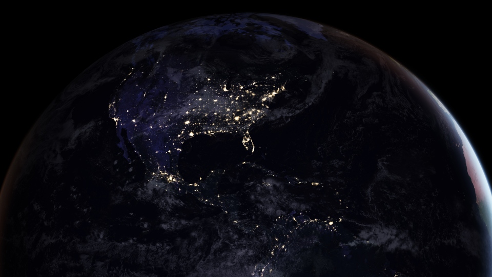 Nasa Releases Clearest Images Yet Of Earth At Night Ctv News