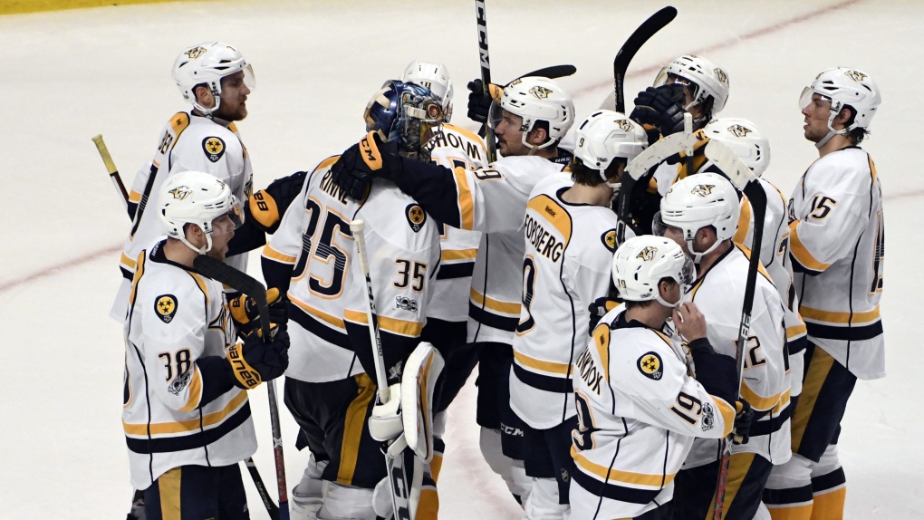 NHL Scores: Nashville beats Chicago 1-0 