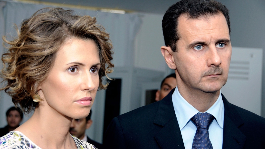 Bashar Assad and Asma Assad