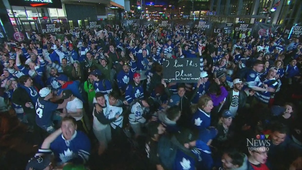 Ctv Toronto Maple Leaf Fans Ecstatic With Win Ctv News