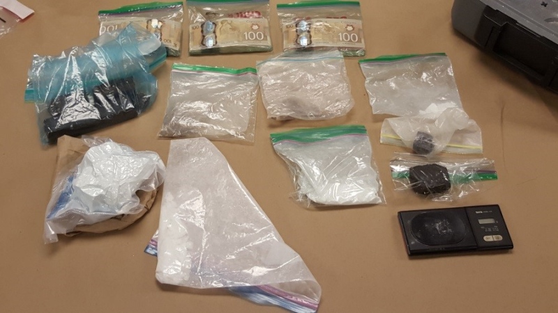 London police seized $203,845 in drugs and $35,000 in cash in London. (Courtesy London police)