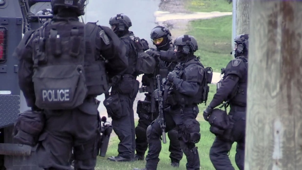 Tactical team, police dogs called to Breslau neighbourhood - CTV News
