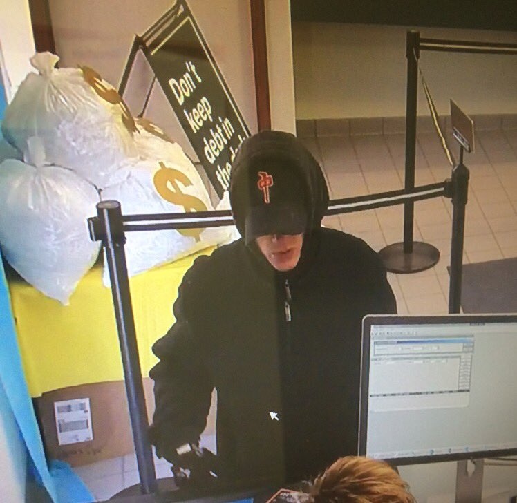 Moose Jaw bank robbery suspect