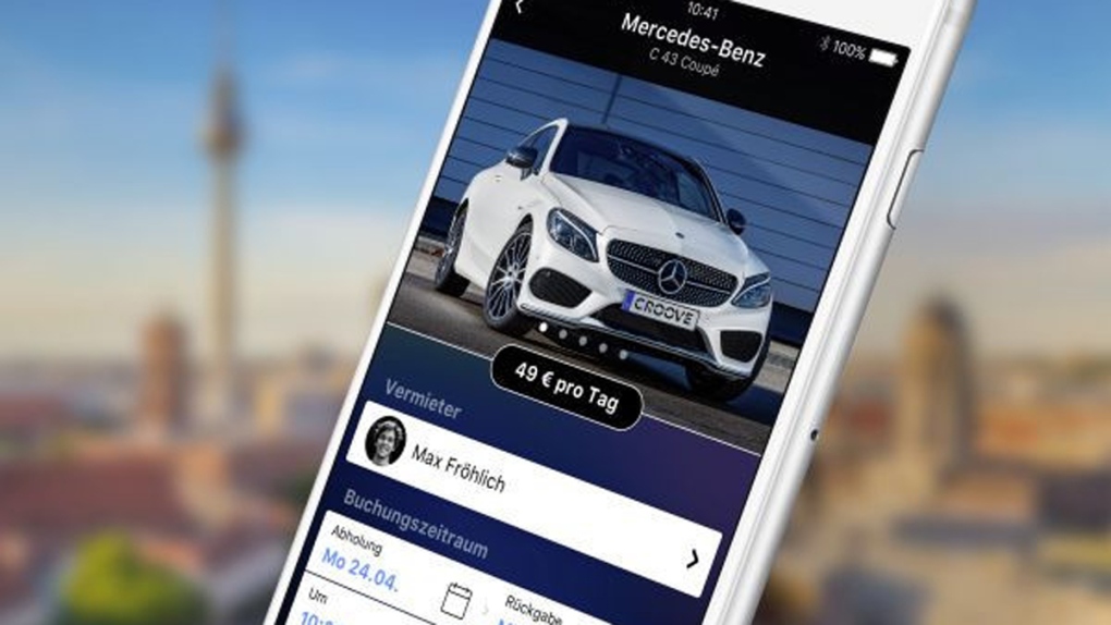 CROOVE: Mercedes-Benz's private car-sharing app
