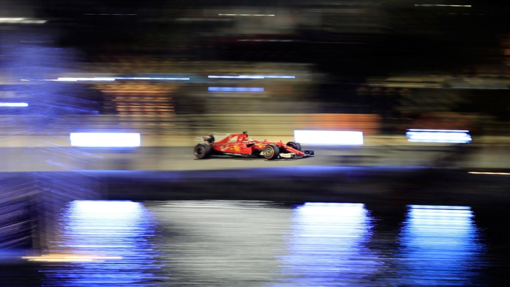 Ferrari driver Sebastian Vettel in Bahrain