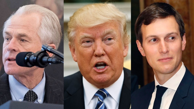 Navarro, Trump and Kushner