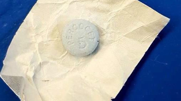 Fake Percocet that contains fentanyl