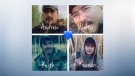 Three of the four hunters missing in the RCMP's recovery mission in northern Alberta were Canadian Rangers. (Supplied)