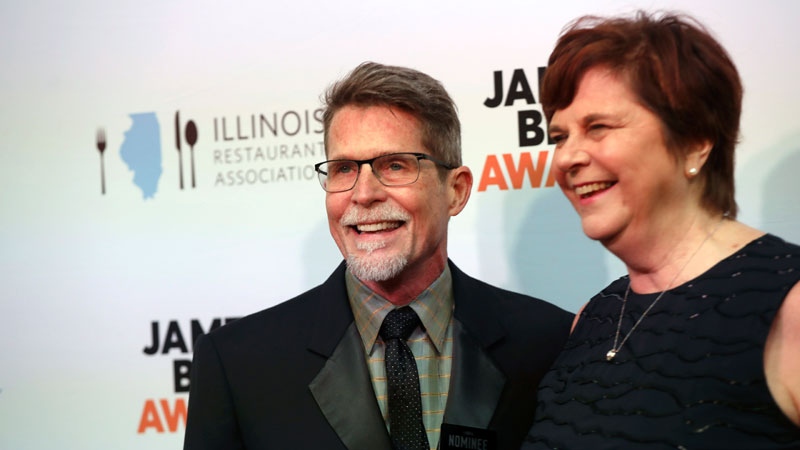 Rick Bayless and his wife Deann