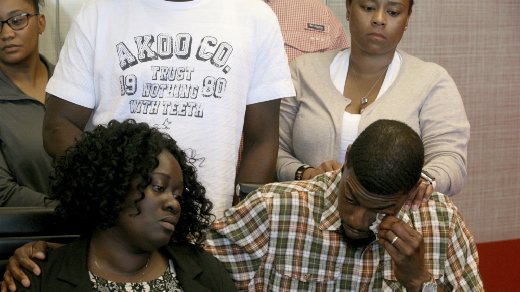 Family of teen killed in Dallas speak to media