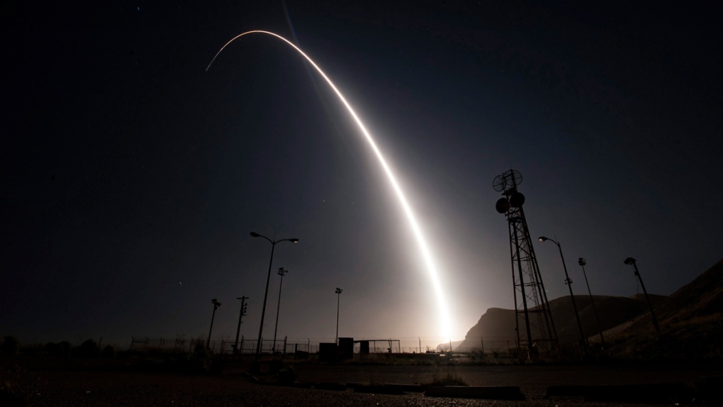 Minuteman 3 ICBM launches