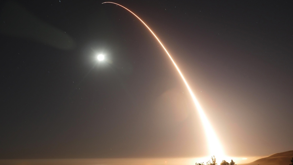 Minuteman 3 ICBM launches