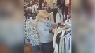 Essex County OPP are looking to identify a woman after an alleged theft from a clothing store in Kingsville. (Courtesy OPP)