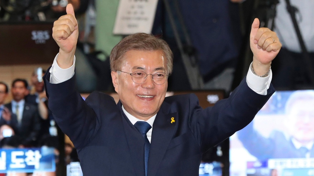 Moon Jae-in of the Democratic Party