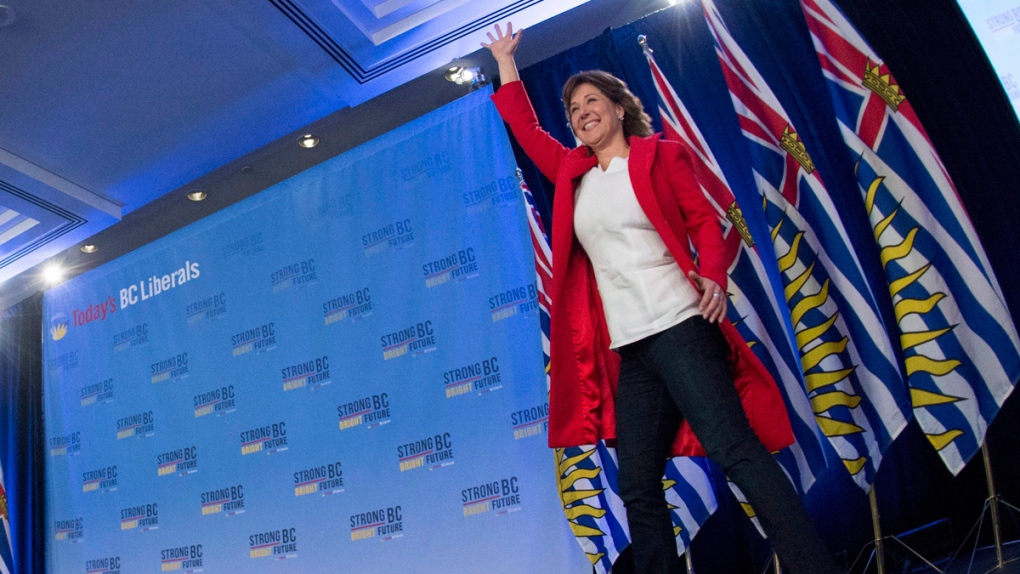B.C. Liberal leader Christy Clark in Vancouver