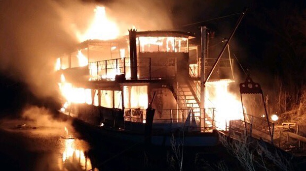 Charges in Paddlewheel Princess fire