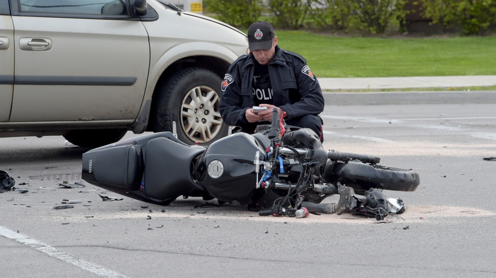 Ancaster Motorcycle crash