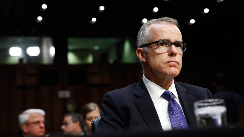 Acting FBI Director Andrew McCabe on Capitol Hill