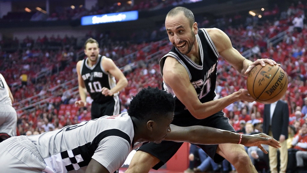 Spurs hammer Rockets to win playoff series