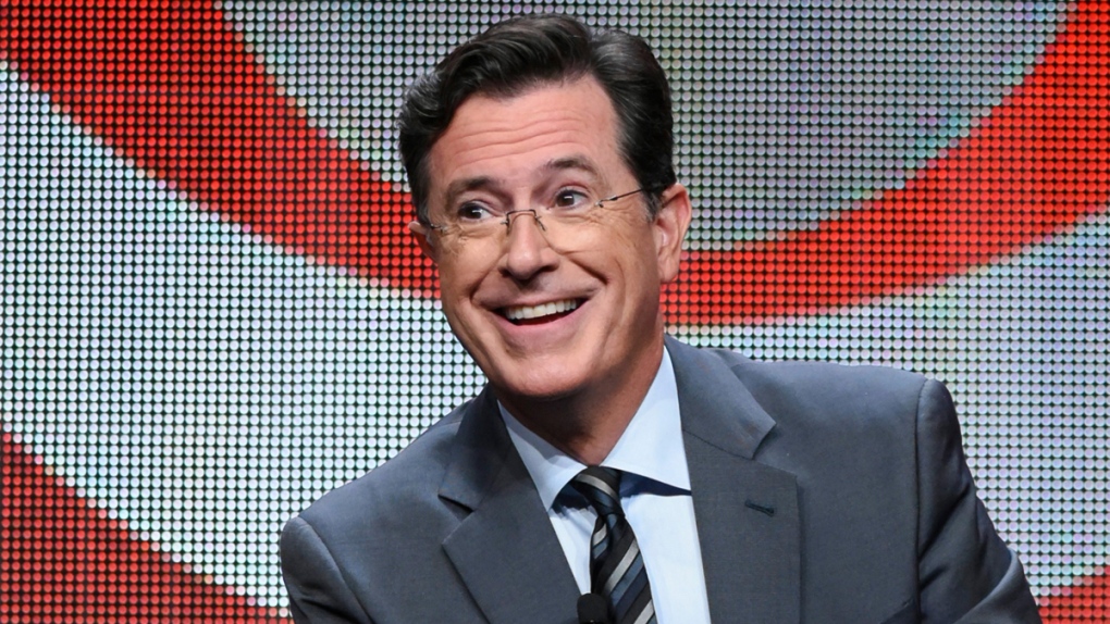 Stephen Colbert in Beverly Hills in 2015