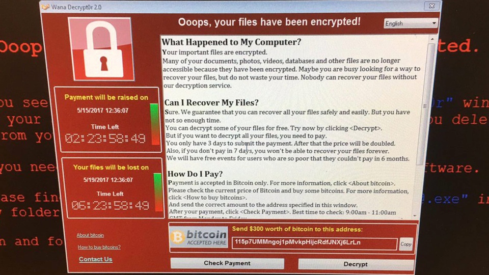 Cyberattack in U.K.