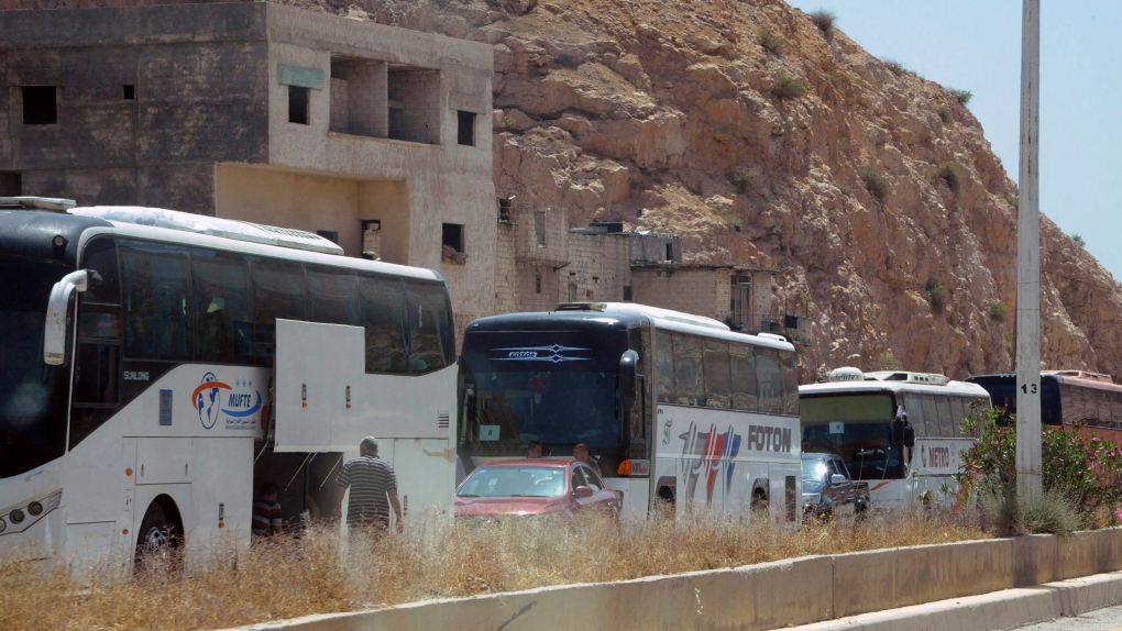 Syria busses