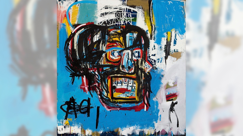 Jean-Michel Basquiat's masterpiece "Untitled"