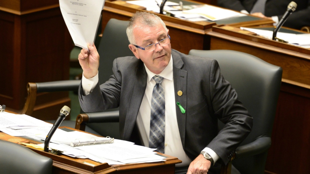Ontario Labour Minister Kevin Flynn 