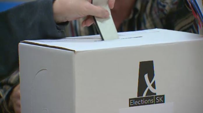 Election, Saskatchewan, voting, ballot box