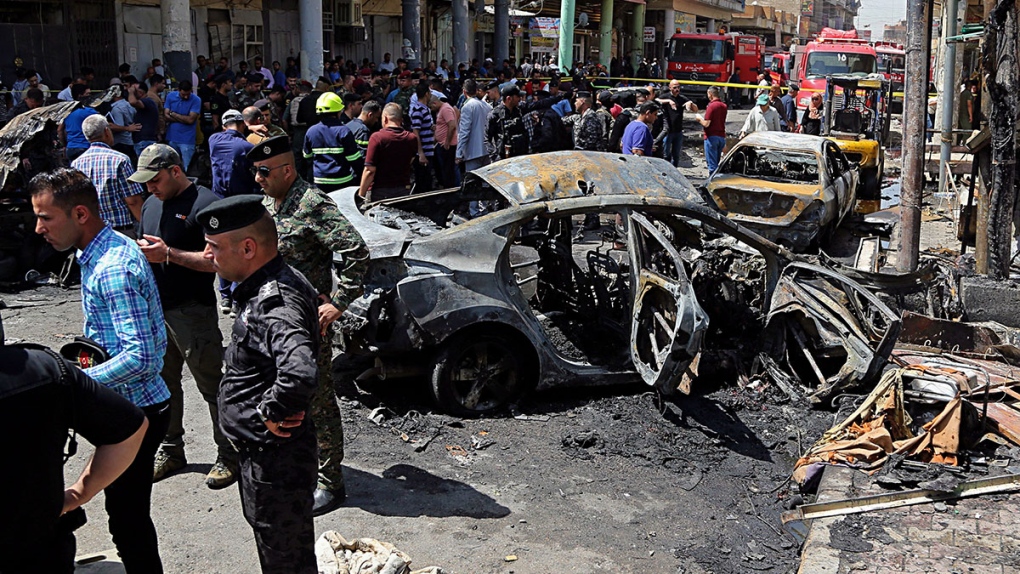 Deadly bomb attack in Baghdad, Iraq