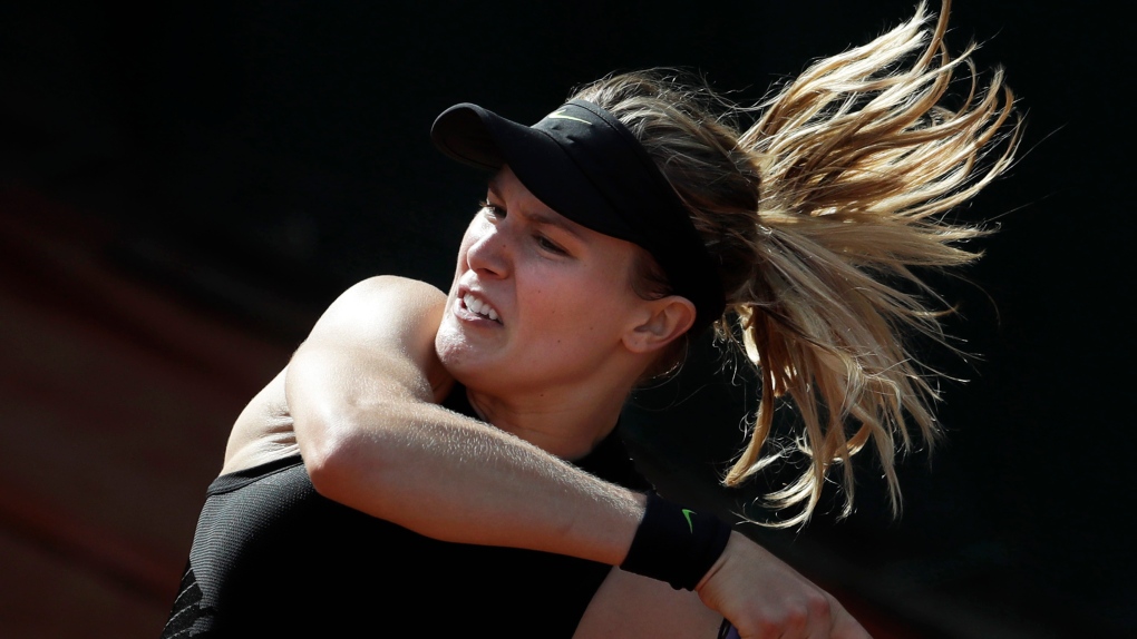  Eugenie Bouchard wins at French Open